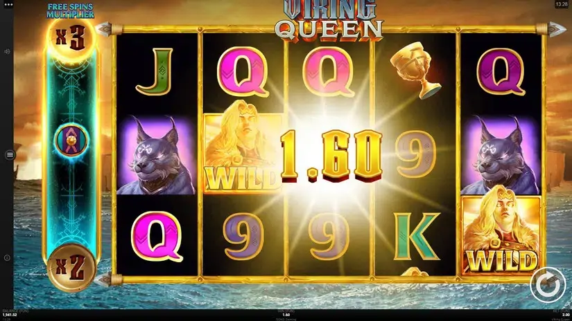 Viking Queen slot screenshot 5