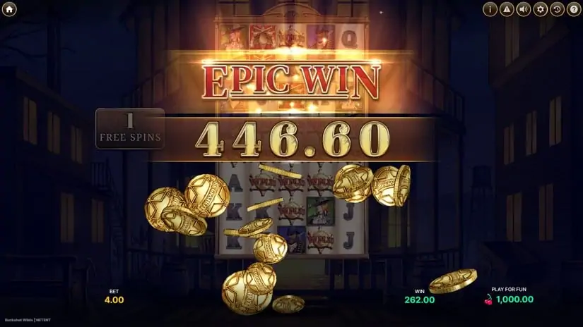 Buckshot Wilds slot screenshot 