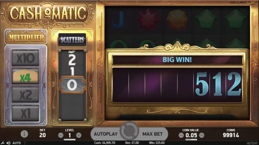 Cash-O-Matic slot screenshot 4