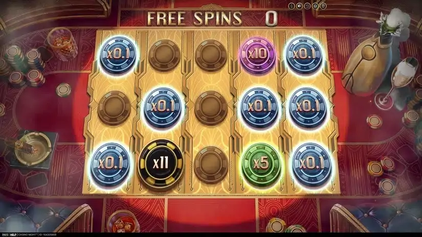 Casino Night slot screenshot 