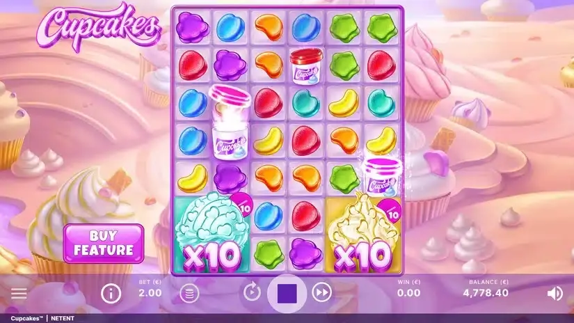 Cupcakes slot screenshot 3