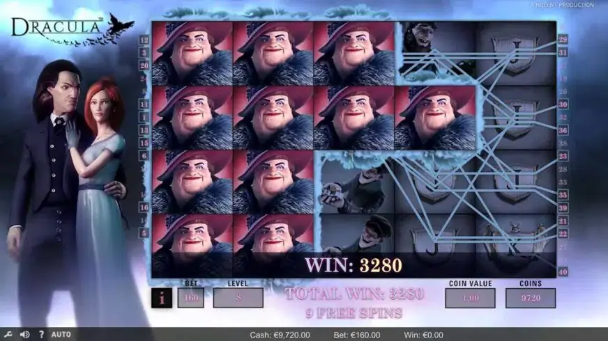 Dracula slot screenshot 1