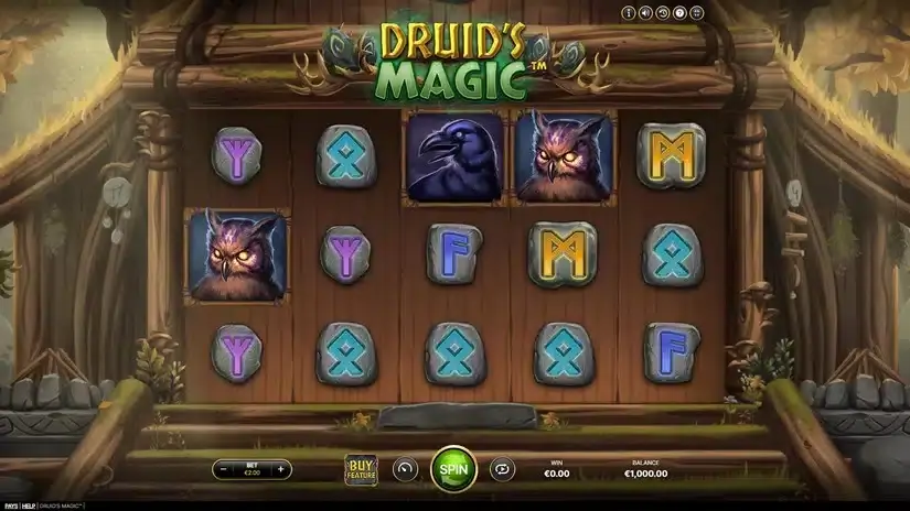 Druid’s Magic slot screenshot 