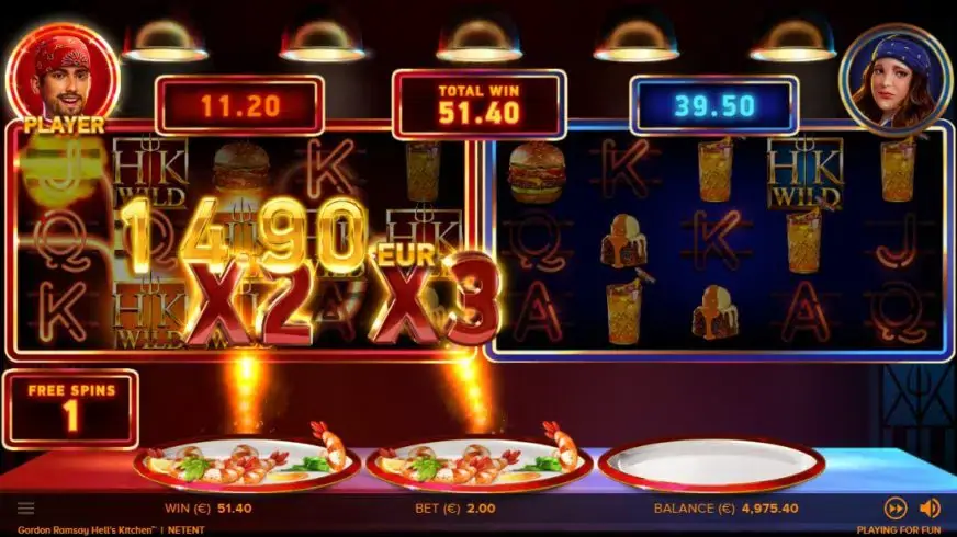 Gordon Ramsay Hell’s Kitchen slot screenshot 4