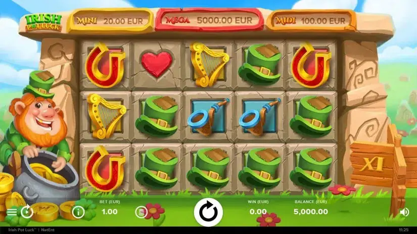 Irish Pot Luck slot screenshot 2