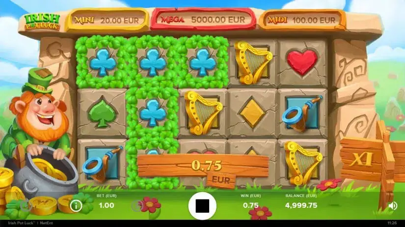 Irish Pot Luck slot screenshot