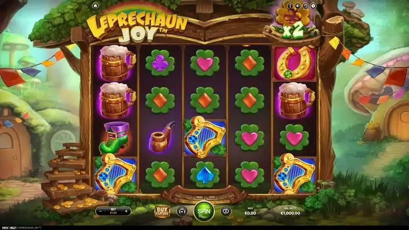 Leprechaun Joy slot screenshot 