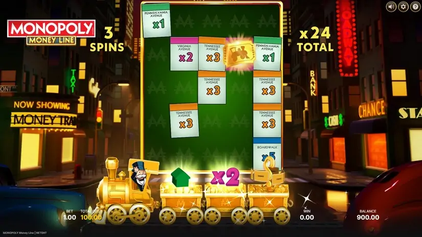 Monopoly Money Line slot screenshot 4