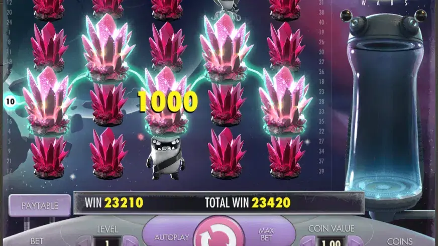 Space Wars slot screenshot 3