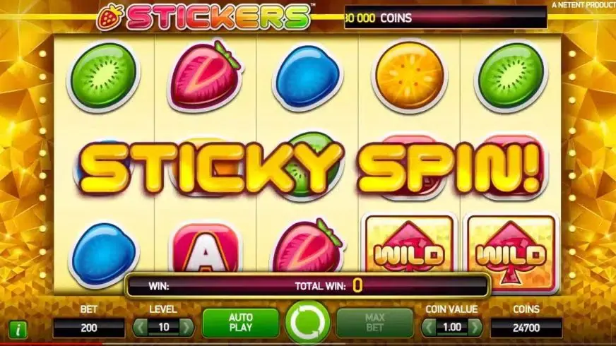 Stickers slot screenshot 2