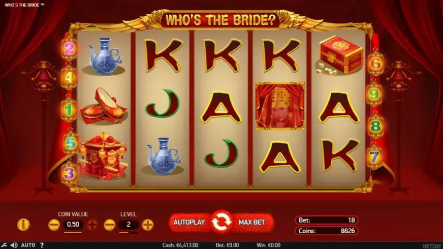 Who’s The Bride slot screenshot 