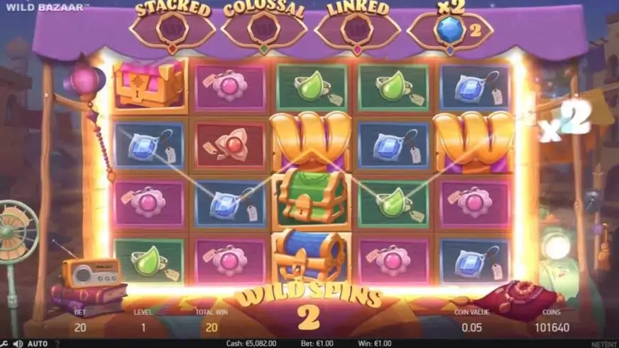Wild Bazaar slot screenshot 5