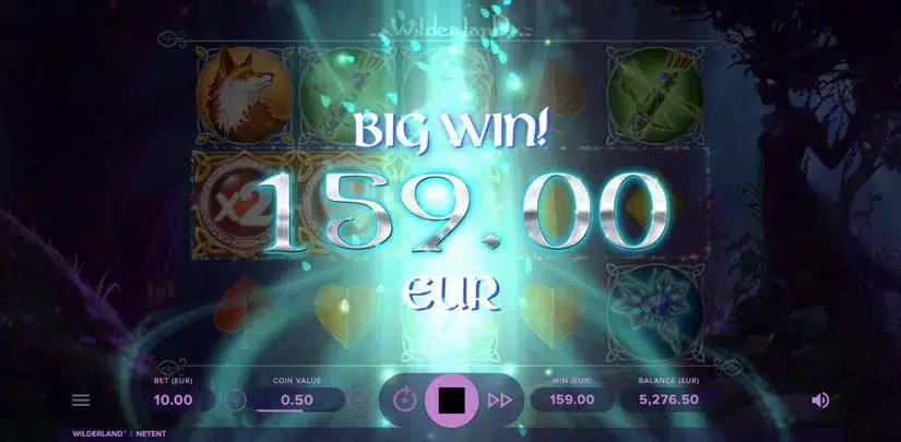 Wilderland slot screenshot 3