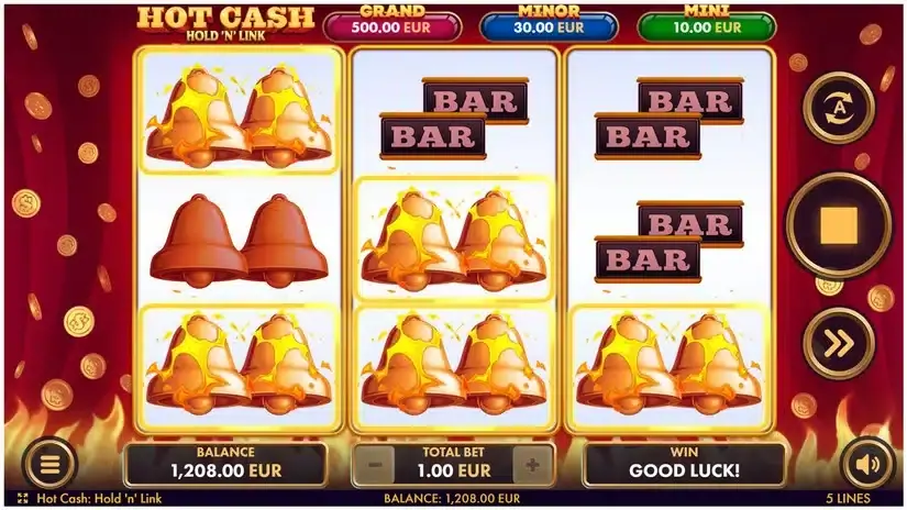 Hot Cash: Hold ‘n’ Link slot screenshot 2