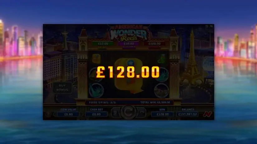 American Wonder Reels slot screenshot 4