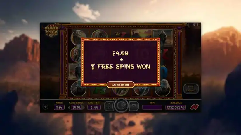 Bison Gold slot screenshot 4