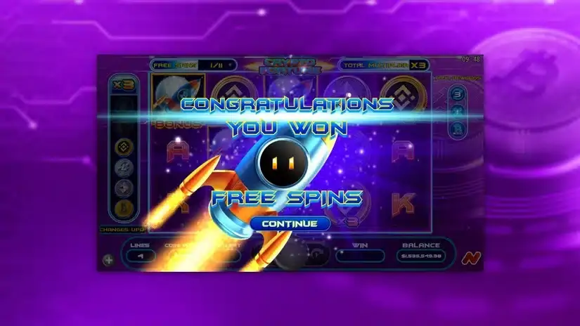 Crypto Fortune slot screenshot 5