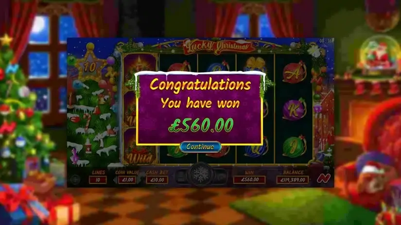 Lucky Christmas slot screenshot 7