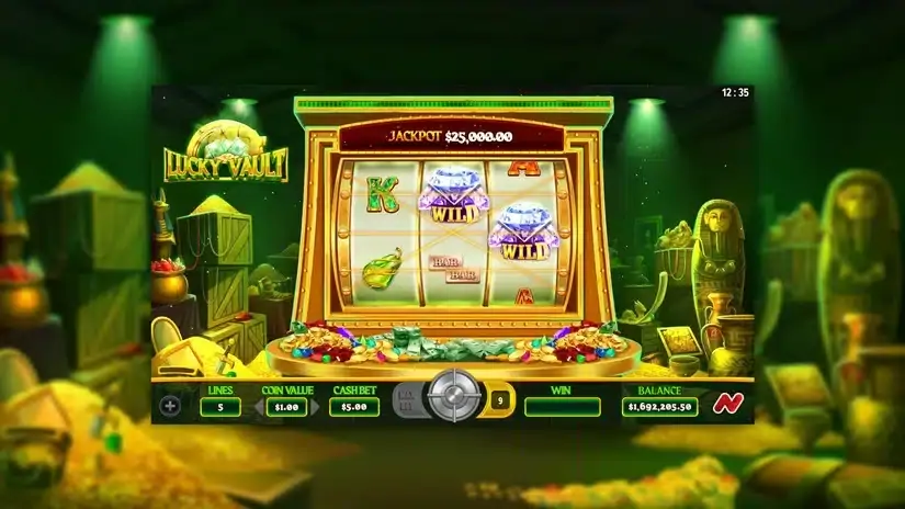 Lucky Vault slot screenshot 4