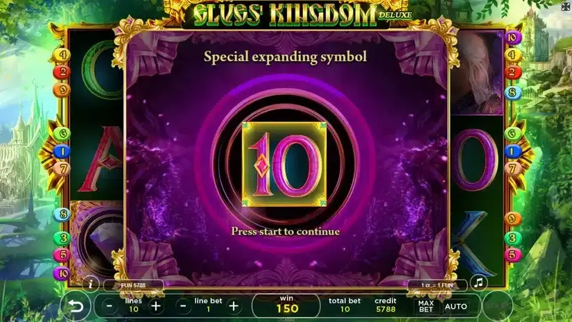 Elves Kingdom Deluxe slot screenshot 4