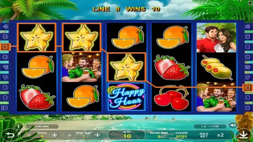 Olivers Bar Deluxe slot screenshot 3