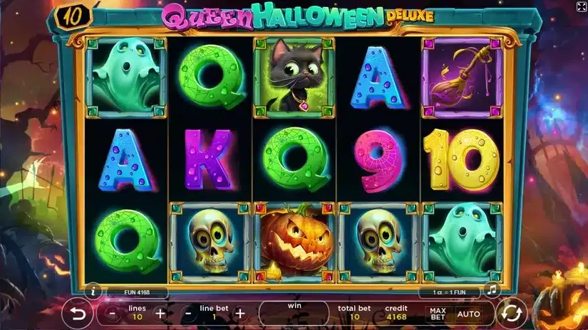 Queen Halloween Deluxe slot screenshot 1