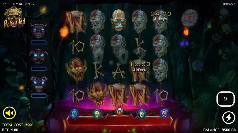 Beheaded slot screenshot 4