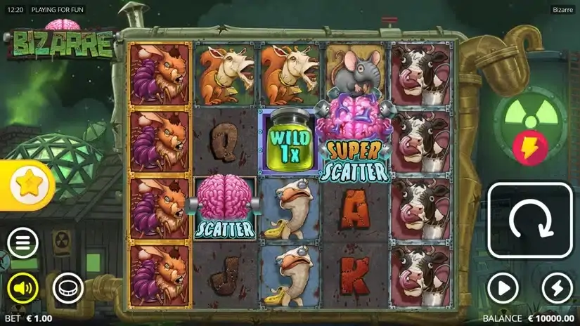 Bizarre slot screenshot 1