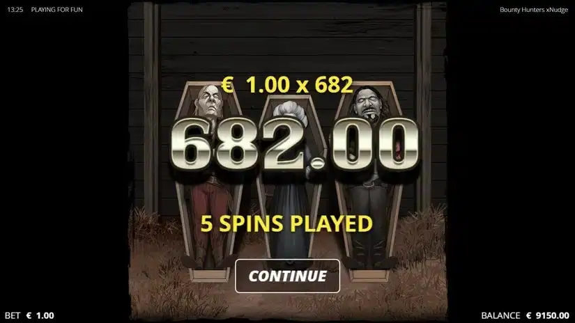 Bounty Hunters slot screenshot 