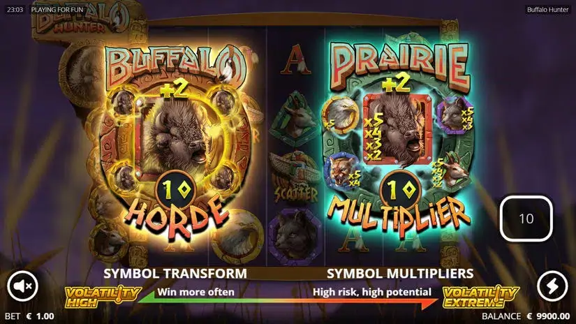 Buffalo Hunter slot screenshot 3