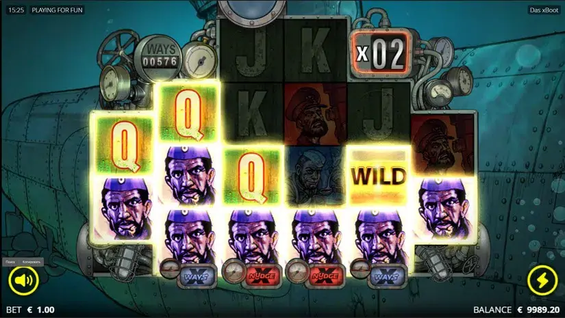 Das xBoot slot screenshot 2