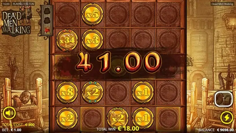 Dead Men Walking slot screenshot 