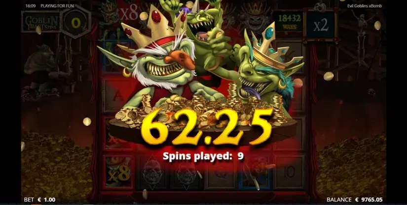 Evil Goblins slot screenshot 8