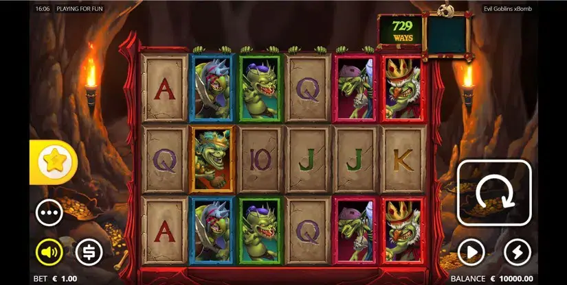 Evil Goblins slot screenshot 1