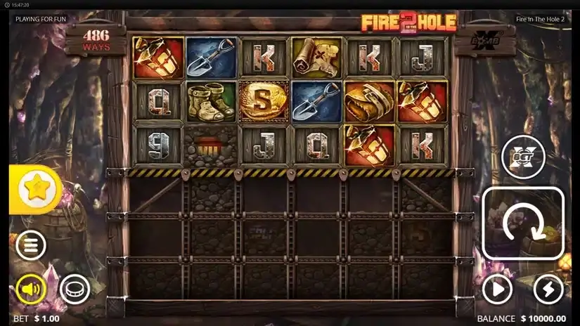 Fire in the Hole 2 slot screenshot 