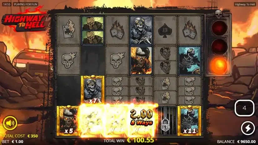 Highway to Hell slot screenshot 
