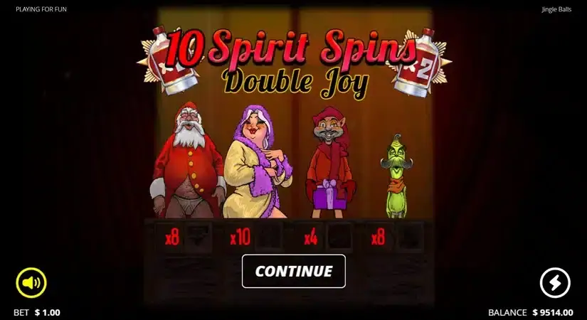 Jingle Balls slot screenshot 4