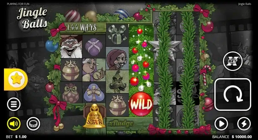 Jingle Balls slot screenshot 