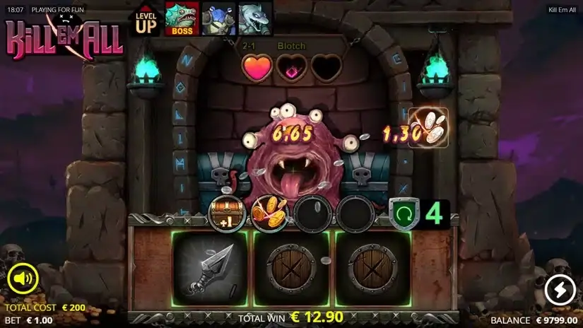 Kill Em All slot screenshot 