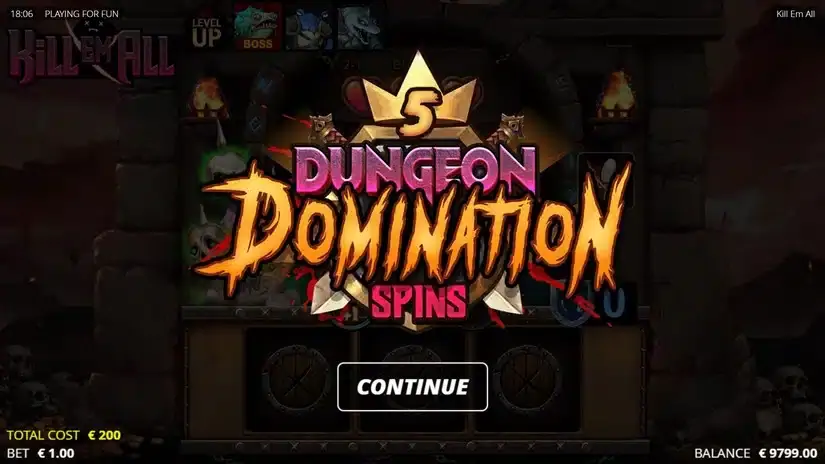 Kill Em All slot screenshot 6