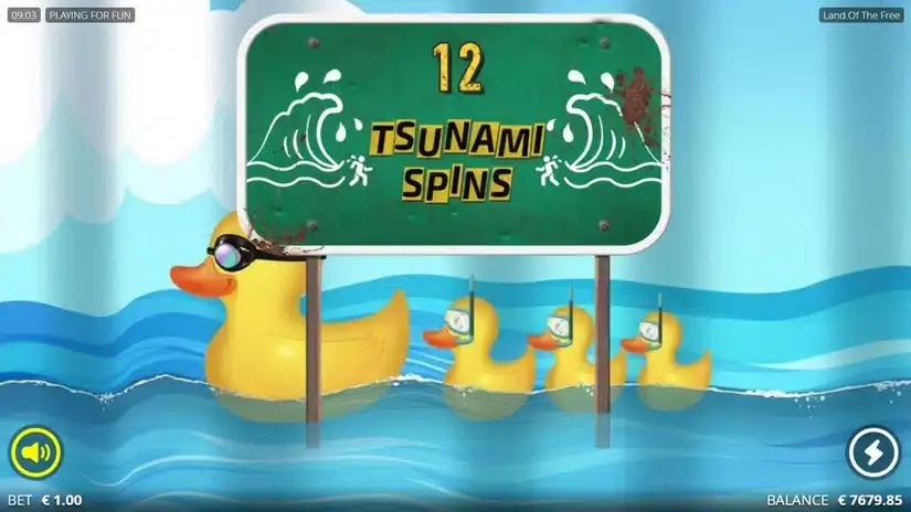 Land of the Free slot screenshot 4