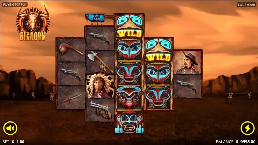 Little Bighorn slot screenshot 2