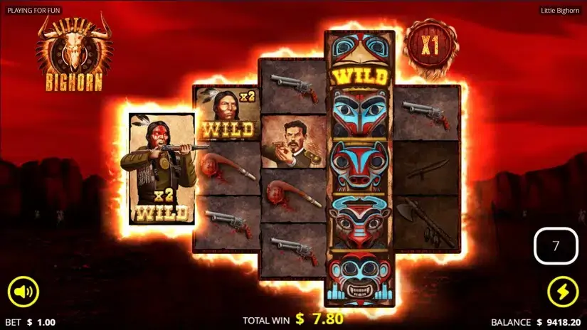 Little Bighorn slot screenshot 9