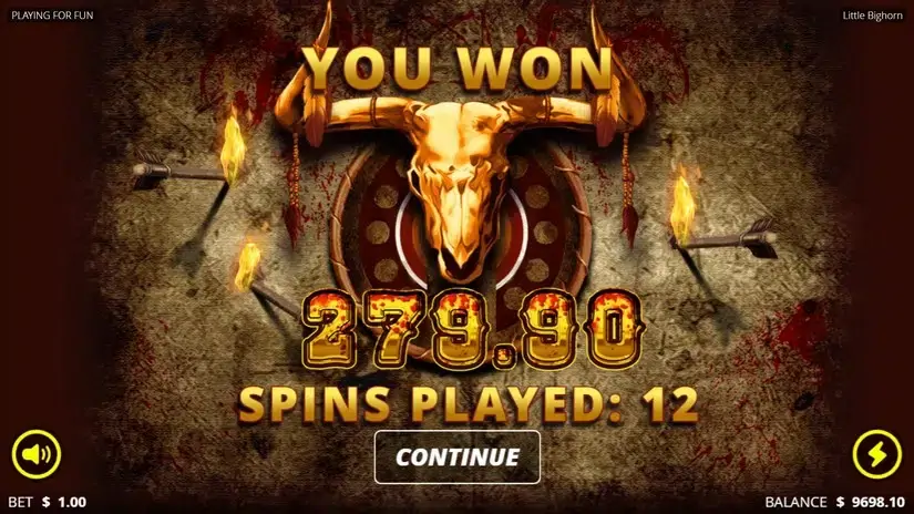 Little Bighorn slot screenshot 