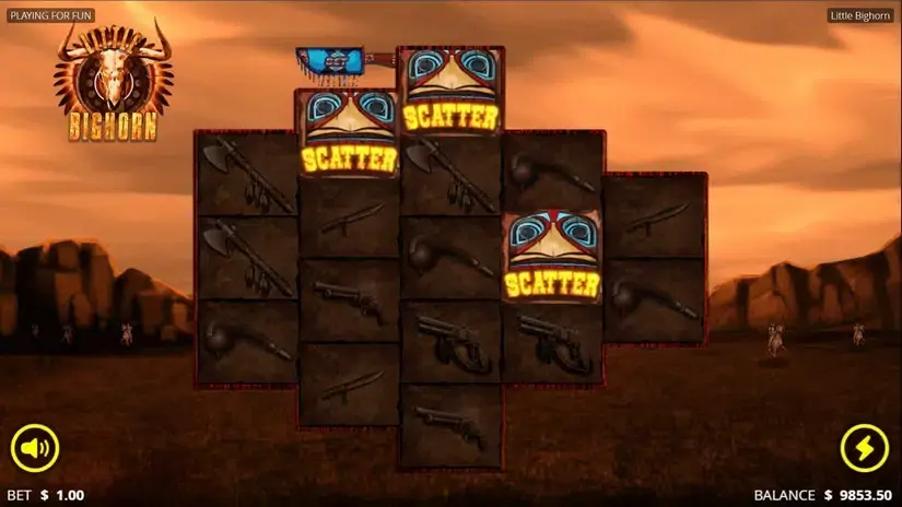 Little Bighorn slot screenshot 3