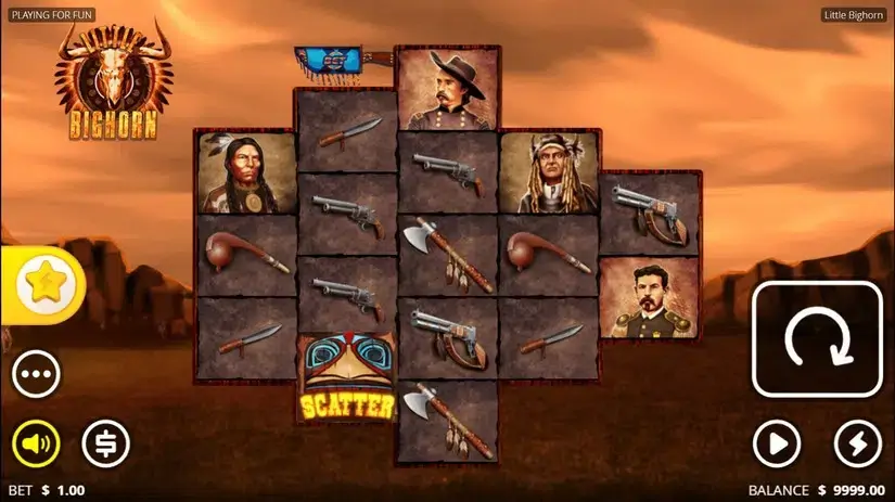 Little Bighorn slot screenshot 