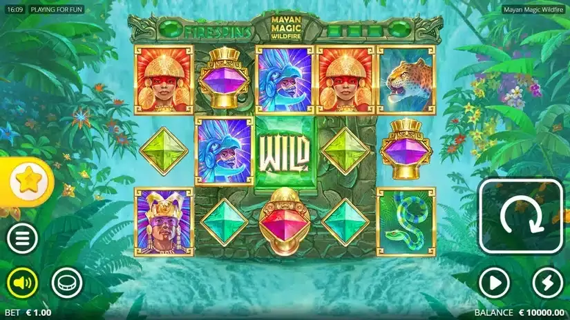 Mayan Magic Wildfire slot screenshot 
