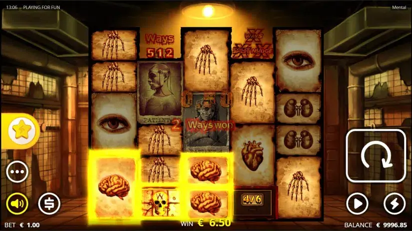 Mental slot screenshot 2