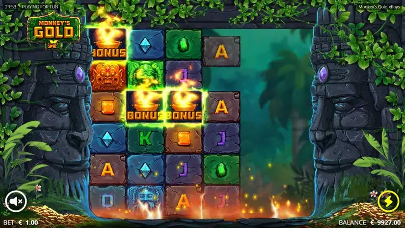 Monkey’s Gold xPays slot screenshot 2