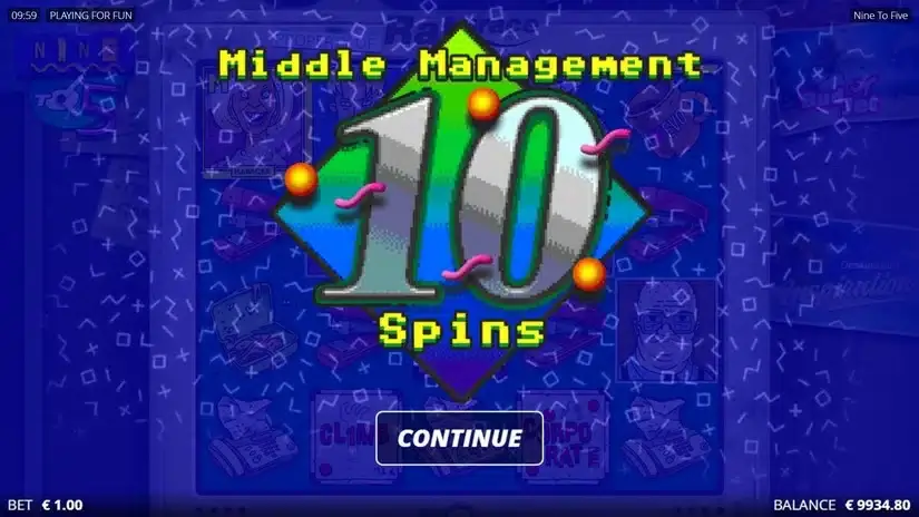 Nine To Five slot screenshot 3